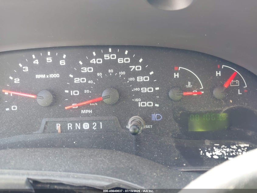 2006 Ford E-250 Commercial/Recreational VIN: 1FTNE24W16DA25895 Lot: 45640837