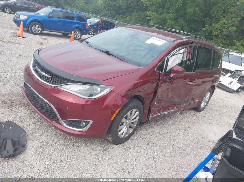 Vin: 2c4rc1bg6jr104787, lot: 46139368, chrysler pacifica touring l 20182
