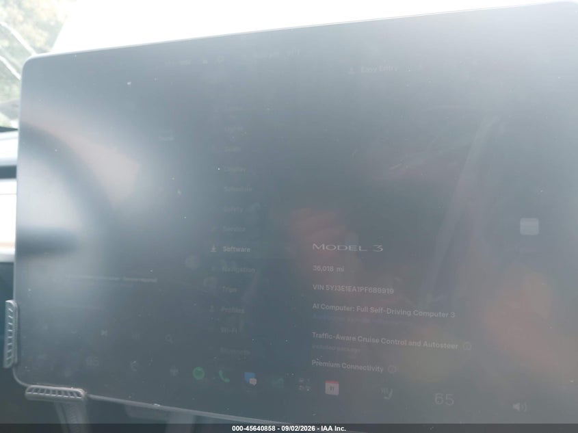 2023 TESLA MODEL 3 auction photo 7