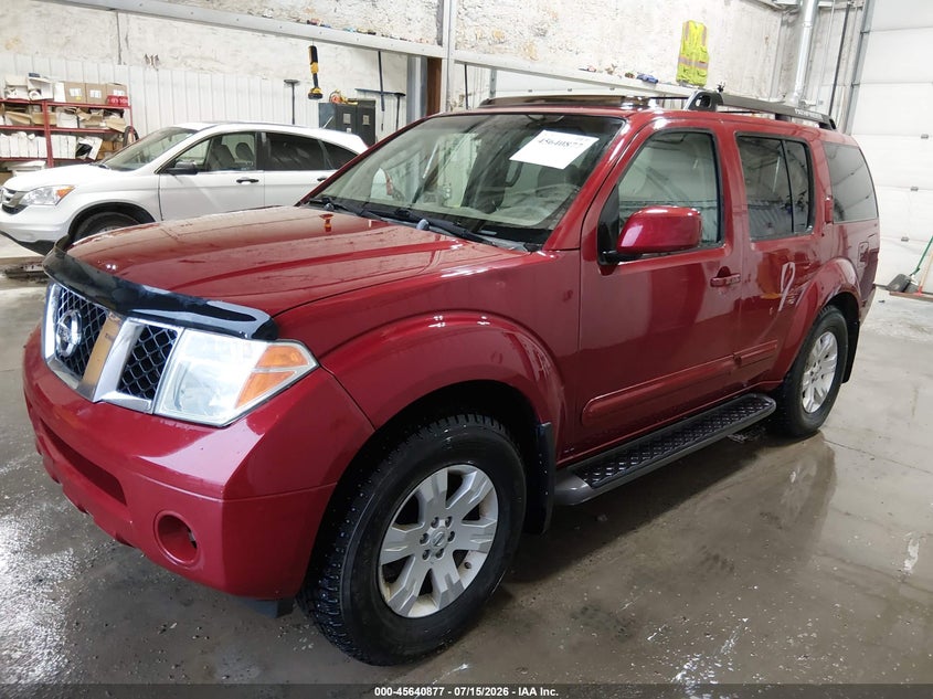 2006 Nissan Pathfinder Le 5N1AR18W26C658883 photo 1