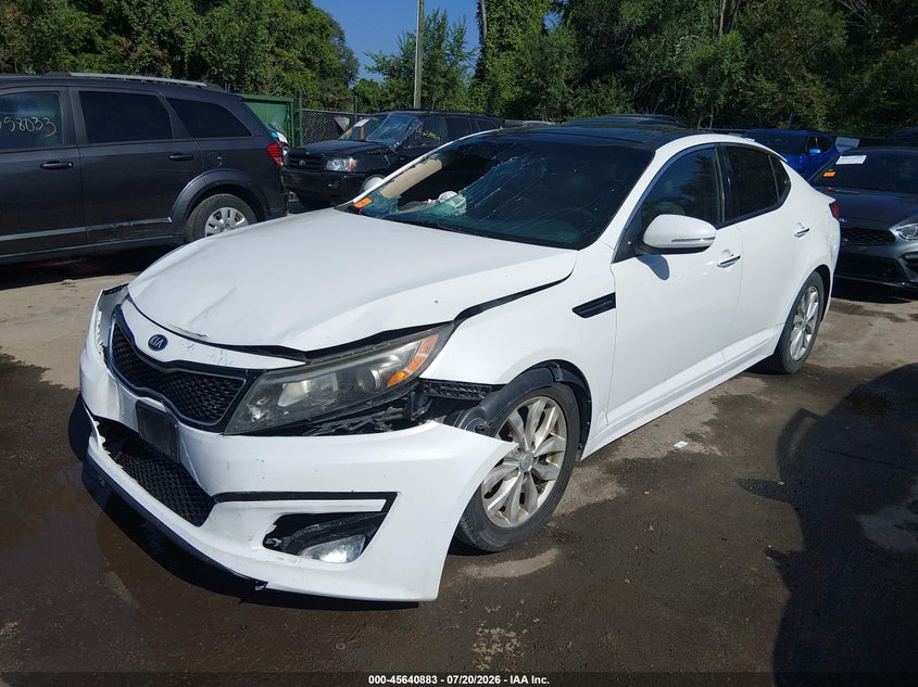 Vin: 5xxgn4a76fg489692, lot: 46139406, kia optima ex 20152