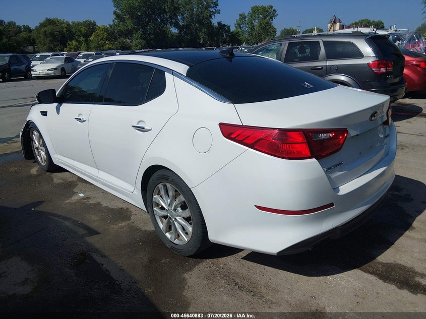 Vin: 5xxgn4a76fg489692, lot: 46139406, kia optima ex 20153