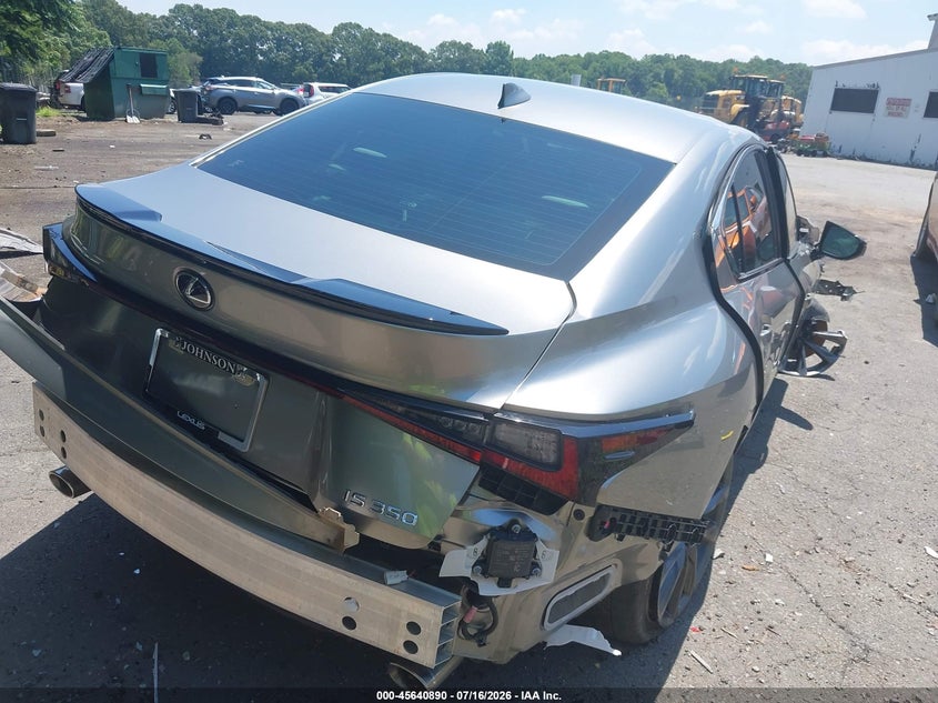 Vin: jthgz1b21m5046601, lot: 46139413, lexus is 350 f sport 20214