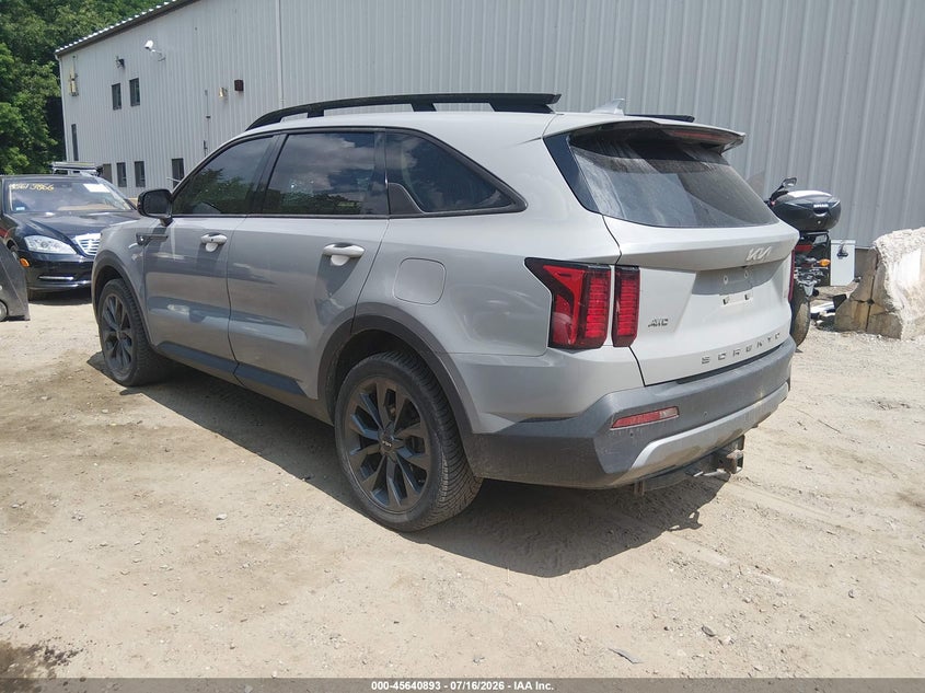 Vin: 5xyrhdlf1ng129227, lot: 46139416, kia sorento x-line ex 20223