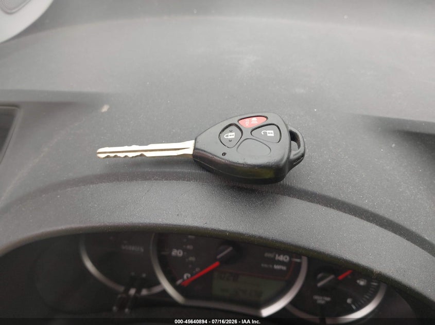 TOYOTA YARIS 2013 VIN JTDKTUD39DD561856