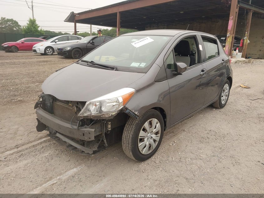 Vin: jtdktud39dd561856, lot: 46139418, toyota yaris le 20132