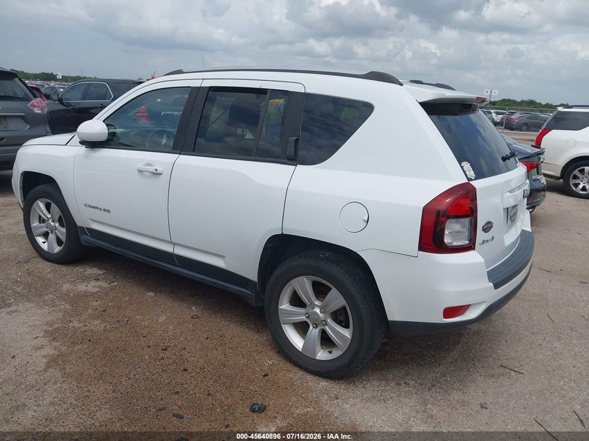 Vin: 1c4njdeb1gd758517, lot: 46139419, jeep compass latitude 20163