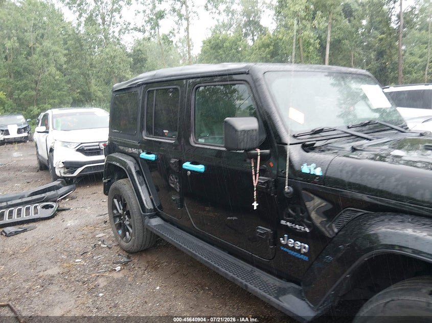 2022 Jeep Wrangler 4Xe Unlimited Sahara 4X4 VIN: 1C4JJXP66NW153250 Lot: 45640904