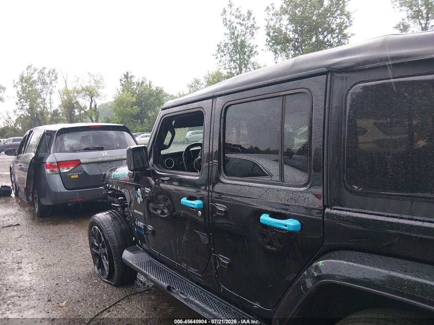 2022 Jeep Wrangler 4Xe Unlimited Sahara 4X4 VIN: 1C4JJXP66NW153250 Lot: 45640904