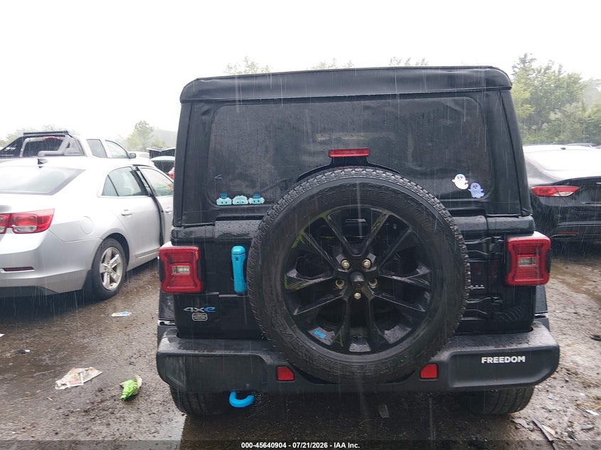 2022 Jeep Wrangler 4Xe Unlimited Sahara 4X4 VIN: 1C4JJXP66NW153250 Lot: 45640904