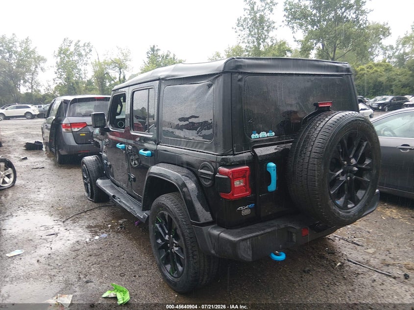 2022 Jeep Wrangler 4Xe Unlimited Sahara 4X4 VIN: 1C4JJXP66NW153250 Lot: 45640904