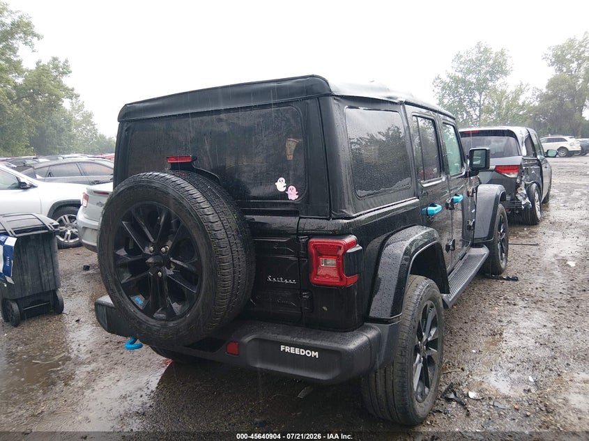 2022 Jeep Wrangler 4Xe Unlimited Sahara 4X4 VIN: 1C4JJXP66NW153250 Lot: 45640904