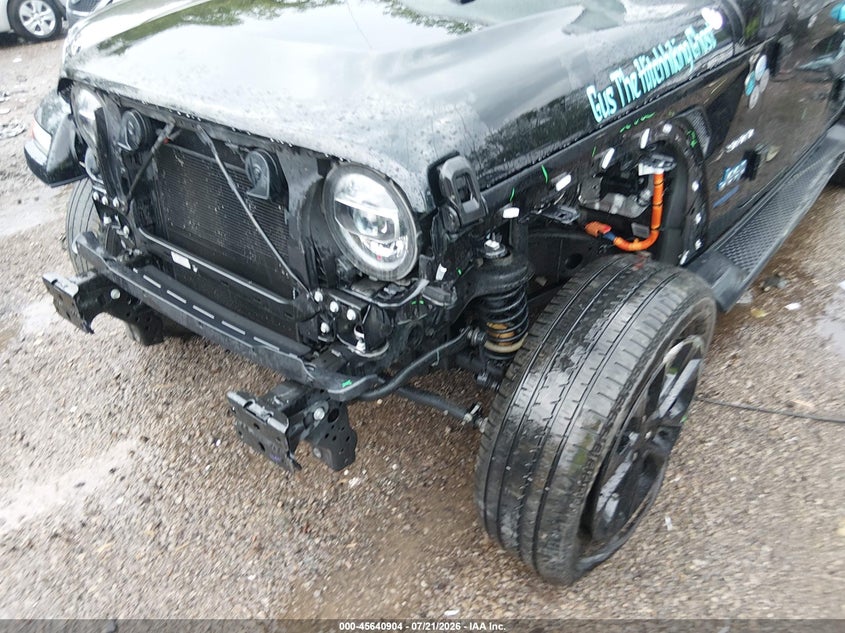 2022 Jeep Wrangler 4Xe Unlimited Sahara 4X4 VIN: 1C4JJXP66NW153250 Lot: 45640904