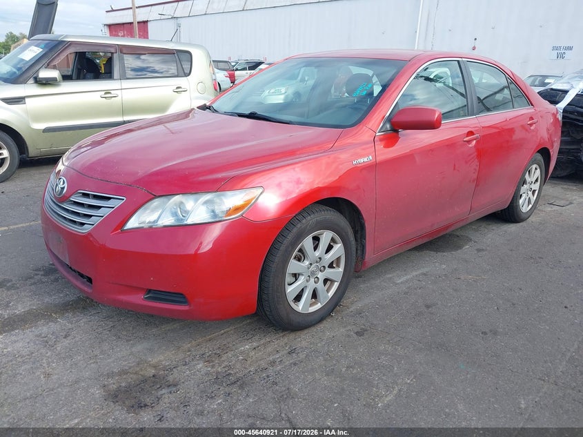 2007 Toyota Camry Hybrid JTNBB46K273014148 photo 1