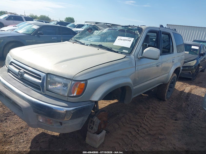 2000 Toyota 4Runner, Обычный износ, IAAI, VIN JT3GN86R4Y0142257 — фото 2