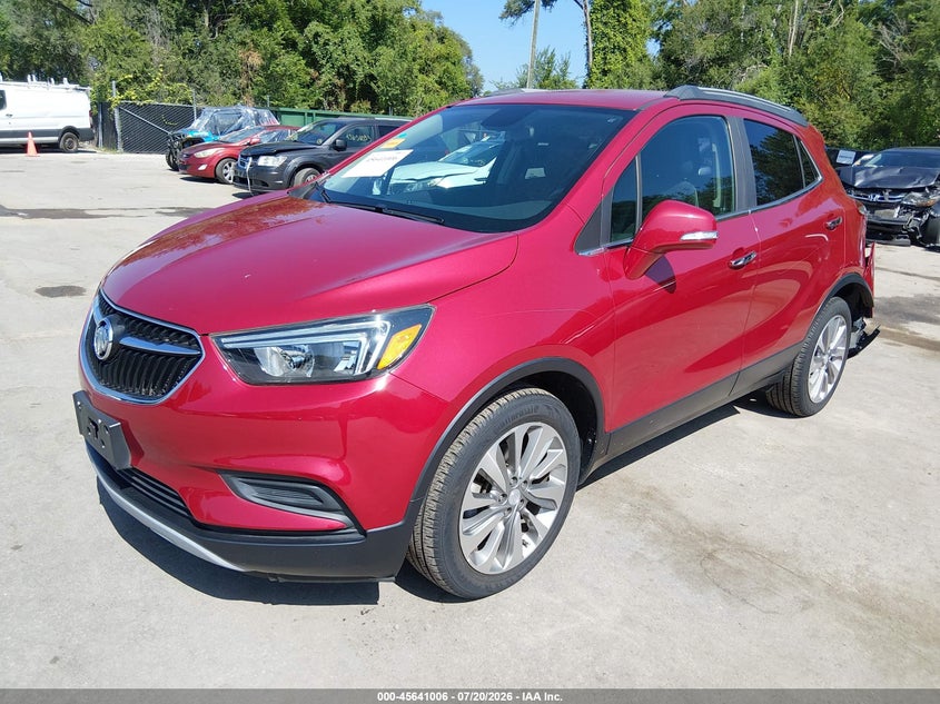 Vin: kl4cjasb5jb713488, lot: 46139529, buick encore preferred 20182