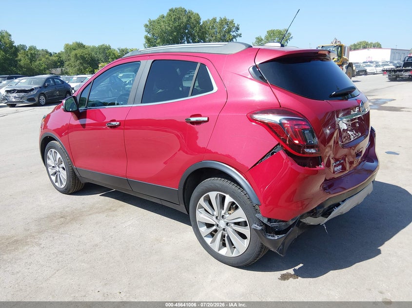 Vin: kl4cjasb5jb713488, lot: 46139529, buick encore preferred 20183