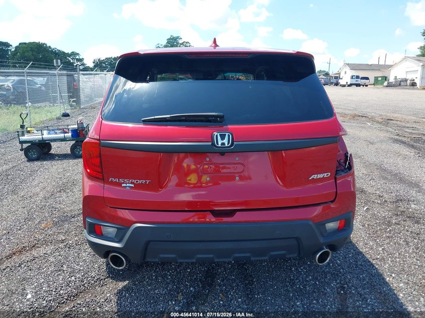 2023 Honda Passport Awd Ex-L VIN: 5FNYF8H58PB036093 Lot: 45641014