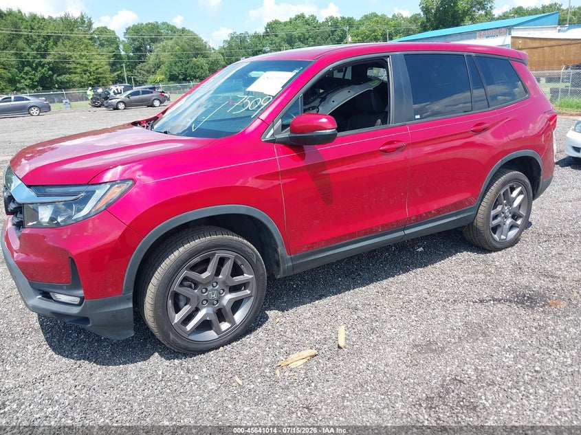 2023 Honda Passport Awd Ex-L, Right Side, IAAI, VIN 5FNYF8H58PB036093 — photo 2