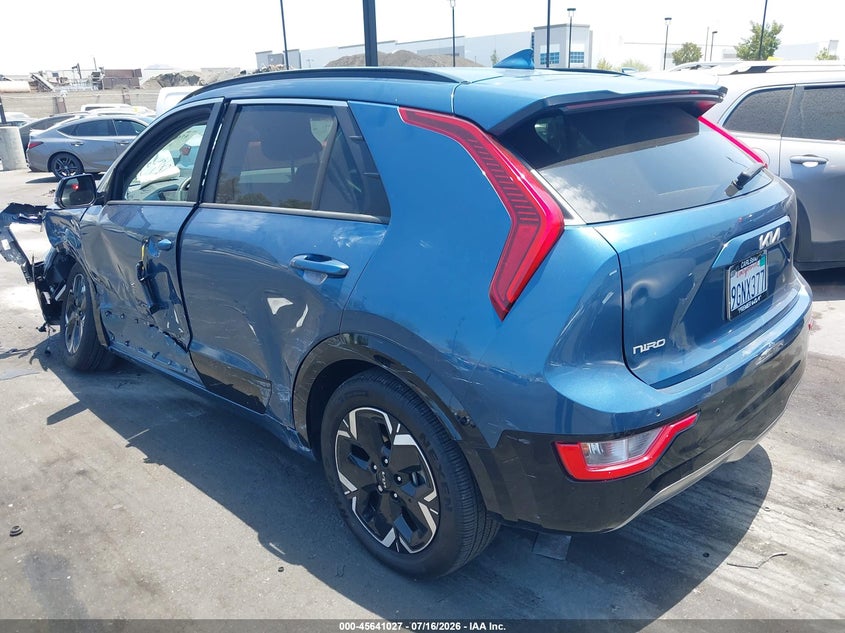 Vin: kndcr3l16p5038774, lot: 46139550, kia niro ev wind 20233