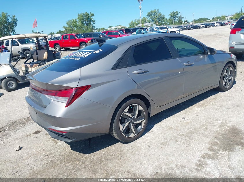 Vin: kmhls4ag8pu500450, lot: 46139559, hyundai elantra sel 20234