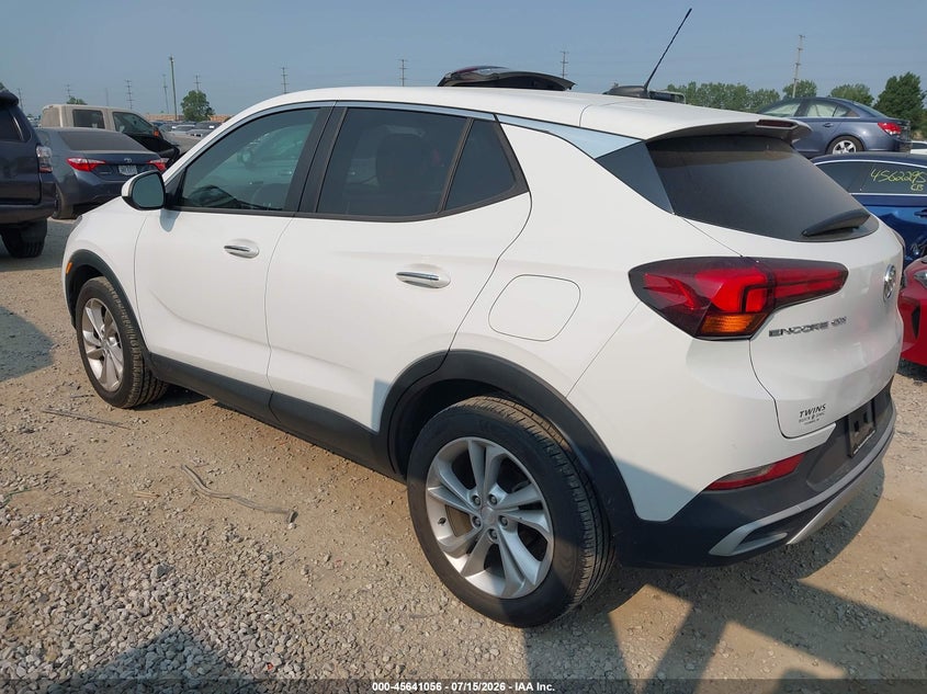 Vin: kl4mmbs21lb101731, lot: 46139579, buick encore gx fwd preferred 20203