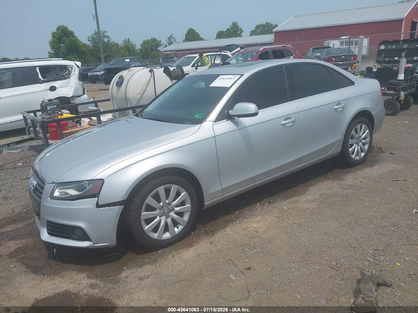 2012 Audi A4 2.0T Premium VIN: WAUBFAFL7CN015016 Lot: 45641063