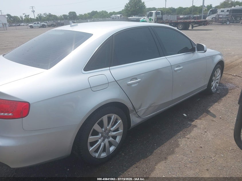 2012 Audi A4 2.0T Premium VIN: WAUBFAFL7CN015016 Lot: 45641063
