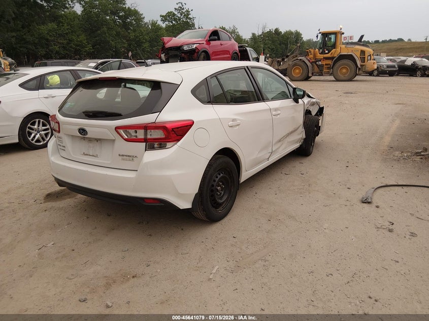 Vin: 4s3gtaa61h3706161, lot: 46139602, subaru impreza 2.0i 20174
