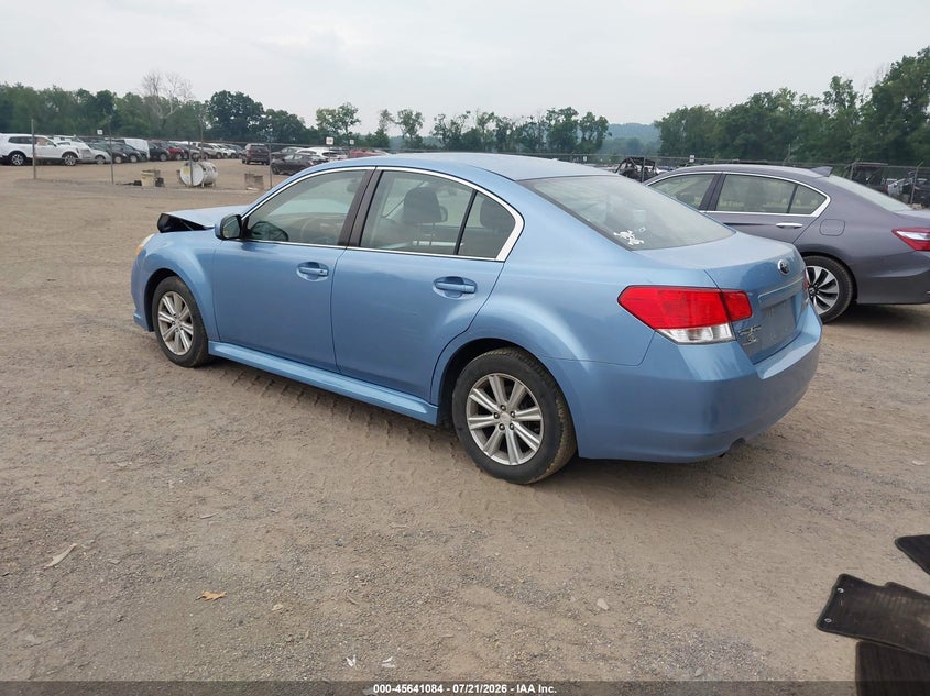 2012 Subaru Legacy 2.5I VIN: 4S3BMCA64C3037301 Lot: 45641084