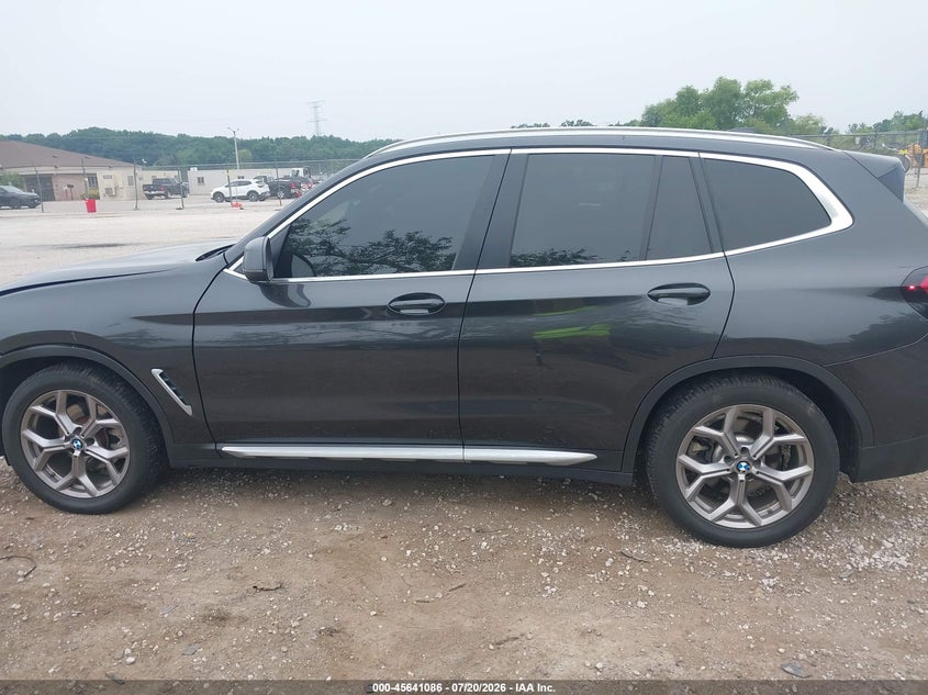 2022 BMW X3 xDrive30I VIN: 5UX53DP05N9L80268 Lot: 45641086