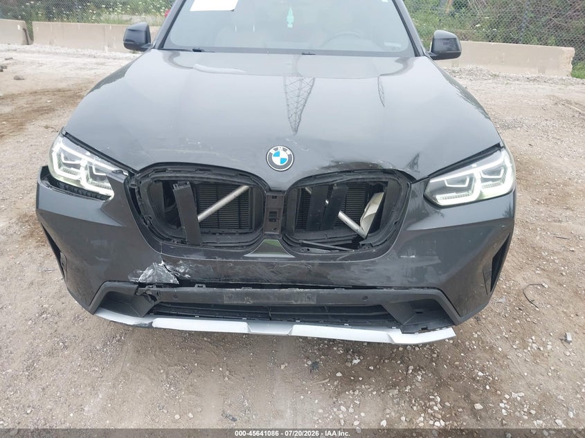 2022 BMW X3 xDrive30I VIN: 5UX53DP05N9L80268 Lot: 45641086