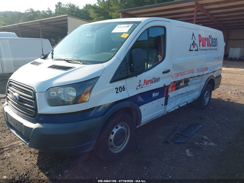 Vin: 1ftye1zm6hka22651, lot: 46139629, ford transit-150 20172