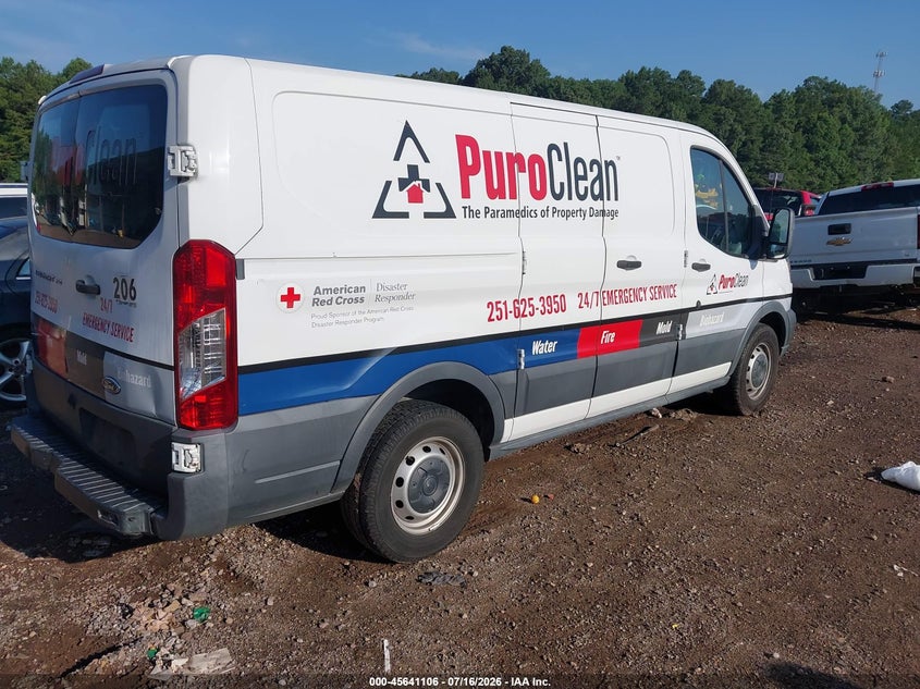 Vin: 1ftye1zm6hka22651, lot: 46139629, ford transit-150 20174