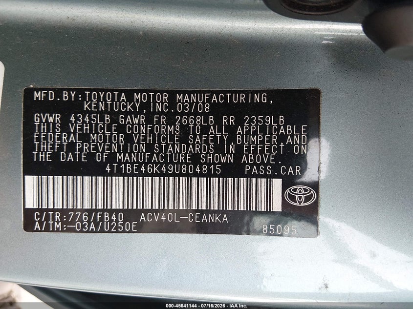 AtlanticExpress - Toyota Camry