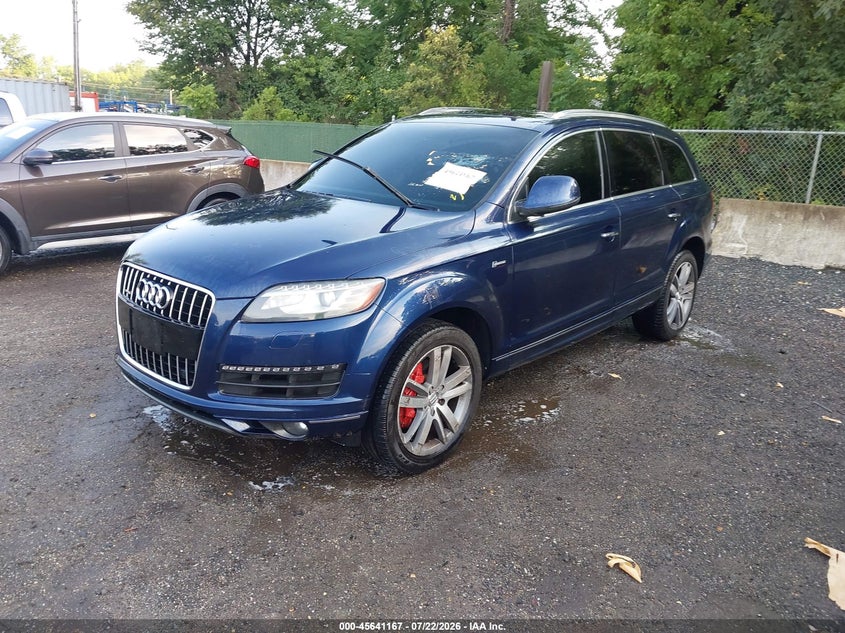 Vin: wa1lgafe8ed012456, lot: 46139690, audi q7 3.0t premium 20142