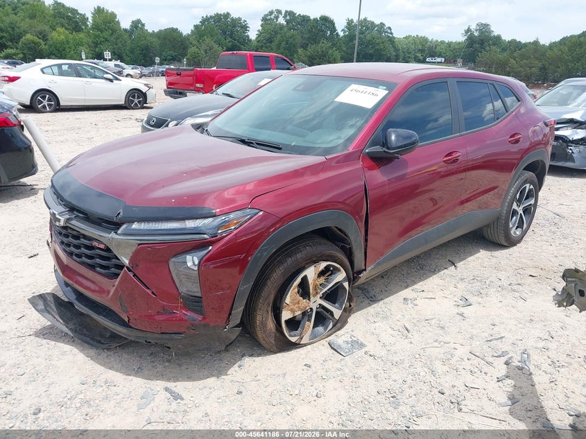2024 Chevrolet Trax, Front End, IAAI, VIN KL77LGE27RC205090 — photo 2