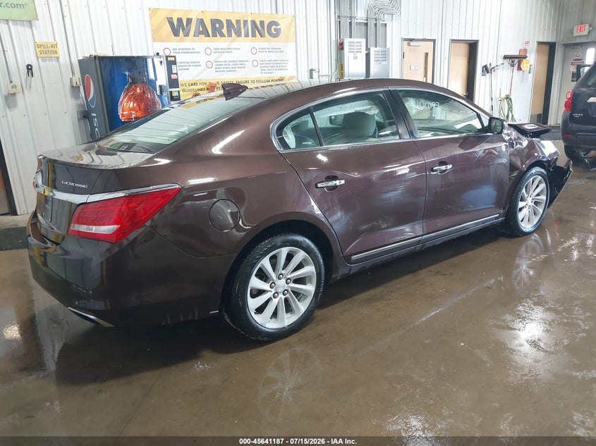 2016 BUICK LACROSSE auction photo 4