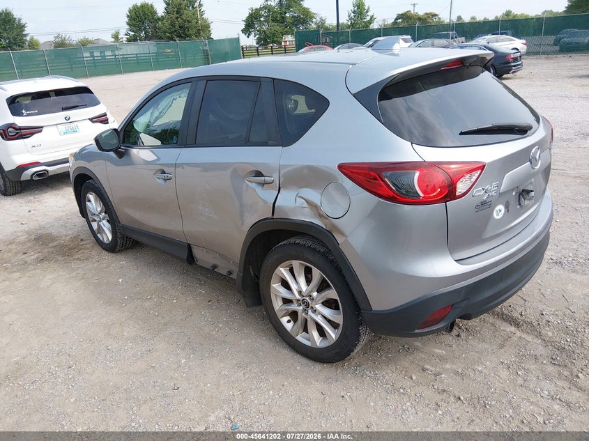 Vin: jm3ke4dy1f0526784, lot: 46139725, mazda cx-5 grand touring 20153