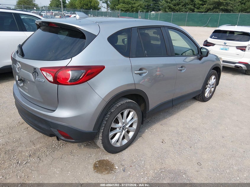 Vin: jm3ke4dy1f0526784, lot: 46139725, mazda cx-5 grand touring 20154