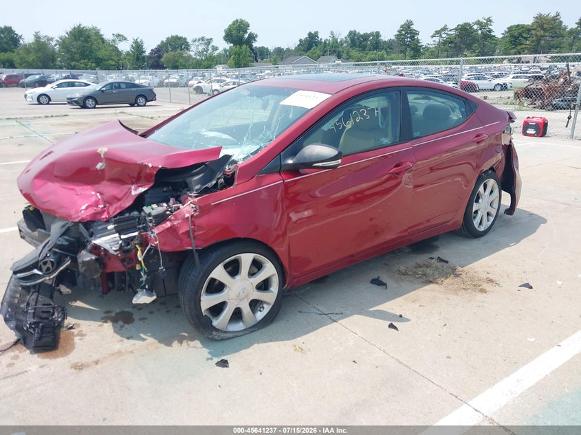 2012 HYUNDAI ELANTRA auction photo 2