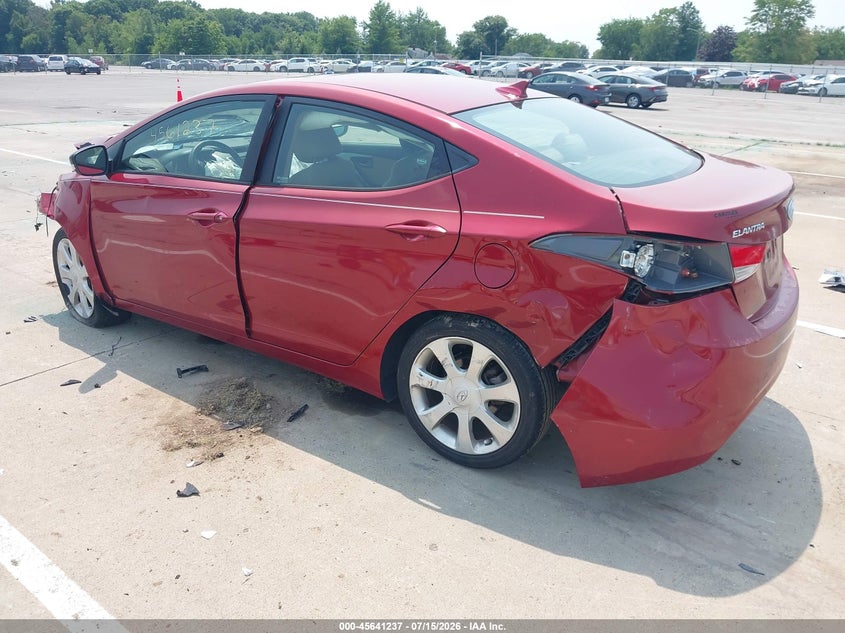 2012 HYUNDAI ELANTRA auction photo 3