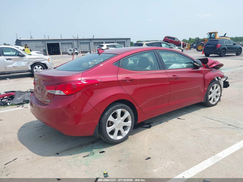 2012 HYUNDAI ELANTRA auction photo 4
