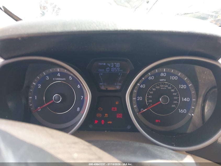 2012 HYUNDAI ELANTRA auction photo 7