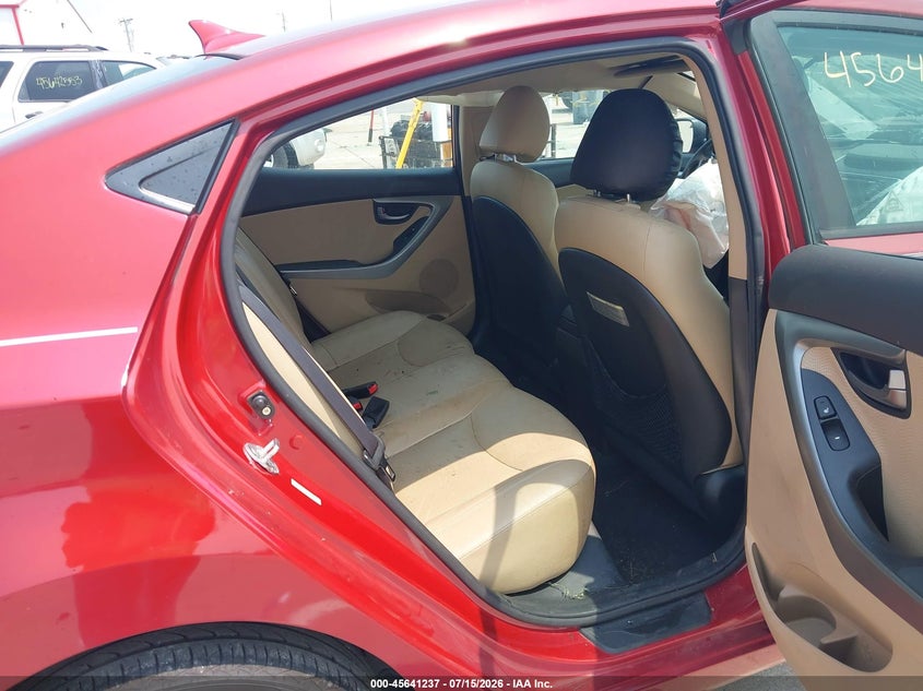 2012 HYUNDAI ELANTRA auction photo 8