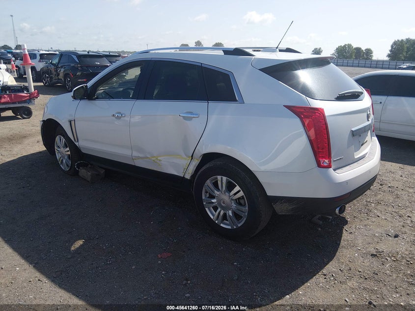 Vin: 3gyfnbe39fs555857, lot: 46139783, cadillac srx luxury collection 20153