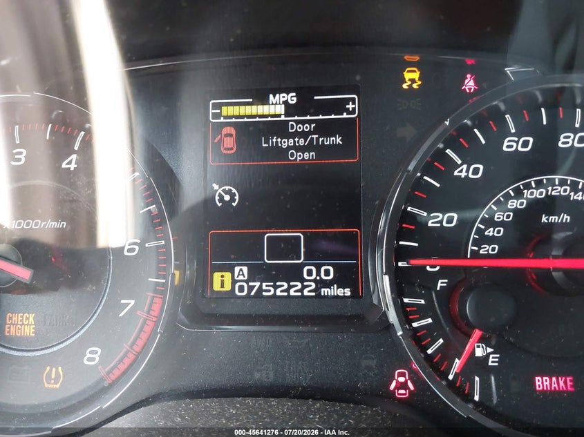 2020 Subaru Wrx Premium VIN: JF1VA1B69L9829889 Lot: 45641276