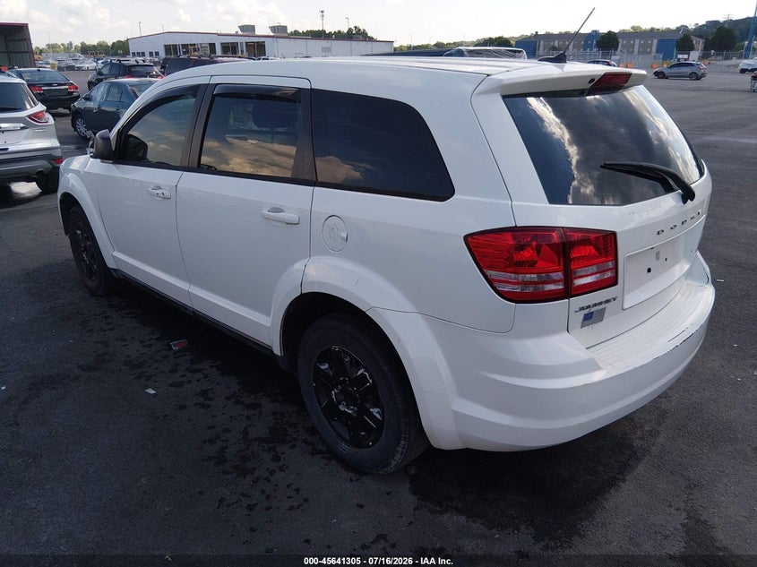 Vin: 3c4pdcab4ct276130, lot: 46139828, dodge journey se/avp 20123