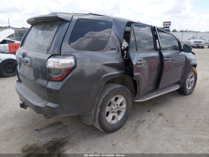Vin: jtezu5jr5f5102116, lot: 46139833, toyota 4runner sr5 premium 20154