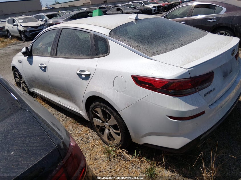 Vin: 5xxgt4l39lg405540, lot: 46139860, kia optima s 20203